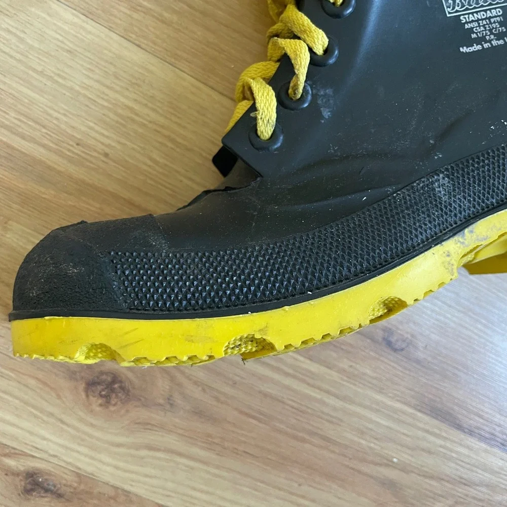 Bata‎ Safety Toe Steel Shank Rubber Boots Industrial Military Work Rain Men 7